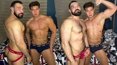OnlyGays thumbnail for LatinBoy_Andy and Chapocabron fuck on the bed - amateur gay porn from OnlyFans, MyVidster, GayForFans and more! - 