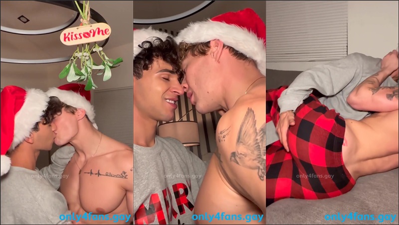 OnlyGays thumbnail for Making out under the Mistletoe – Angel Dario Garcia (Alann23) and Melvin (melvinmoore) - amateur gay porn from OnlyFans, MyVidster, GayForFans and more! - 