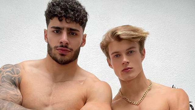 OnlyGays thumbnail for FitNarad and Leo Stuke jerk eachother off – Onlyfans - amateur gay porn from OnlyFans, MyVidster, GayForFans and more! - Jerk Off