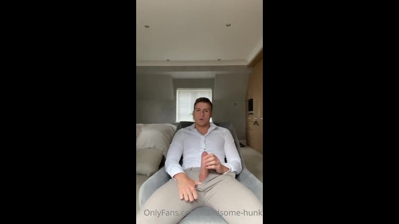 OnlyGays thumbnail for Jerking Off In My Suit And Covering Myself In Cum – Handsome-Hunk - amateur gay porn from OnlyFans, MyVidster, GayForFans and more! - 