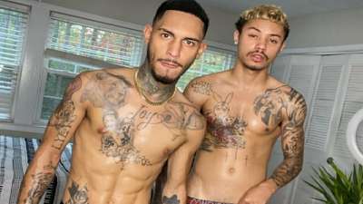 OnlyGays thumbnail for Khaos Leon and LeexWrld fuck - amateur gay porn from OnlyFans, MyVidster, GayForFans and more! - Anal