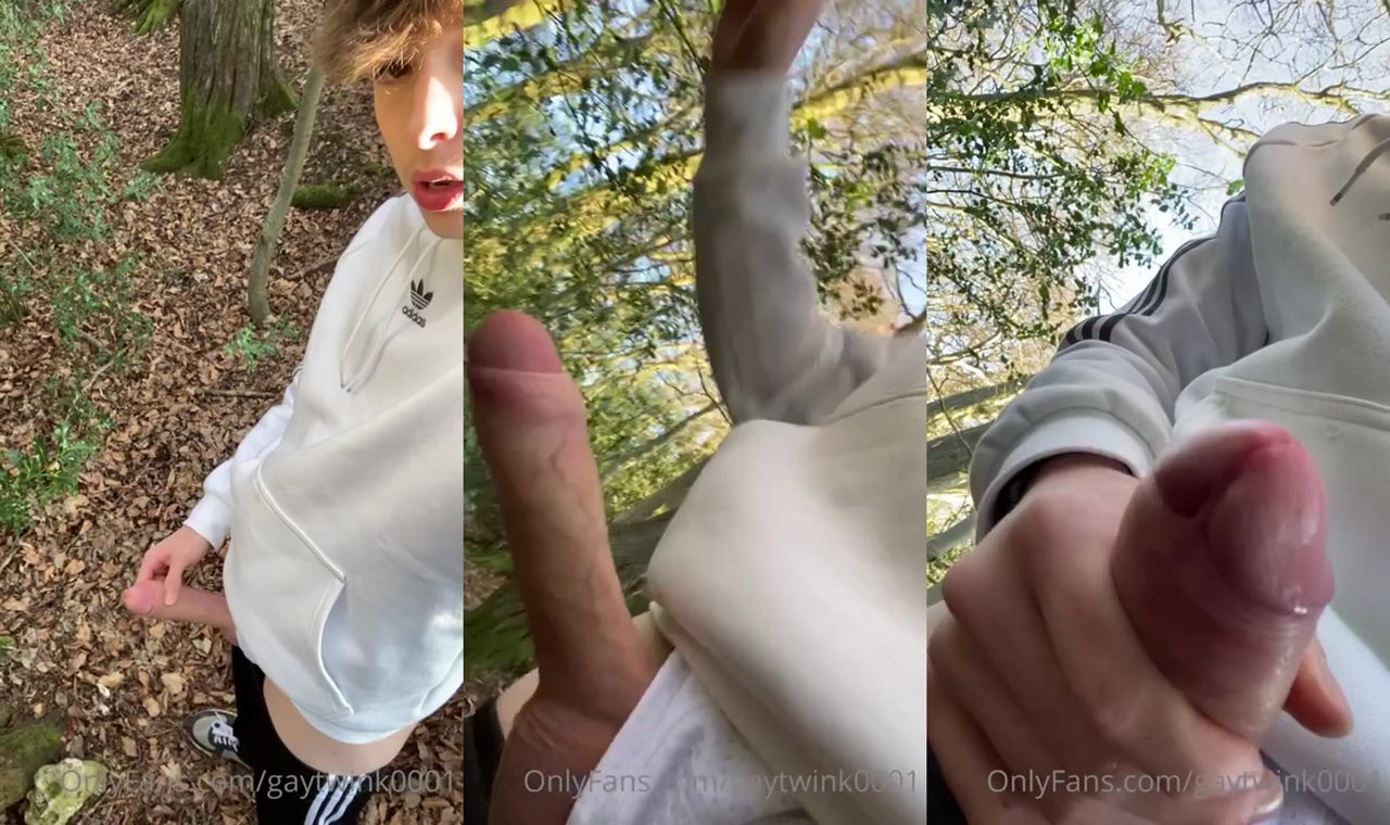 OnlyGays thumbnail for gaytwink0001 jerks off in the woods - amateur gay porn from OnlyFans, MyVidster, GayForFans and more! - Jerk Off, Shorts, Solo, Young & Twink