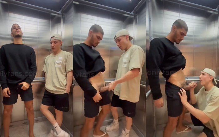 OnlyGays thumbnail for Txxomas – elevator blowjob - amateur gay porn from OnlyFans, MyVidster, GayForFans and more! -