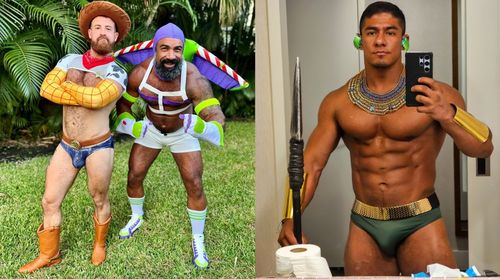 OnlyGays thumbnail for Sancho Chapin – threesome with Rad and Cosmo - amateur gay porn from OnlyFans, MyVidster, GayForFans and more! - Group
