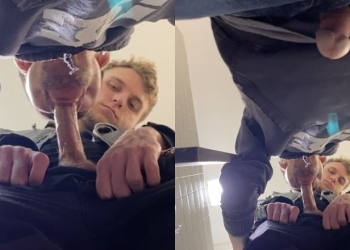 OnlyGays thumbnail for A blowjob in the public toilets - amateur gay porn from OnlyFans, MyVidster, GayForFans and more! - 