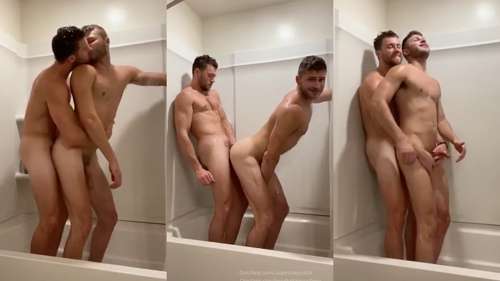 OnlyGays thumbnail for Bathroom Quickie – Justin The Jock and Devy - amateur gay porn from OnlyFans, MyVidster, GayForFans and more! - 