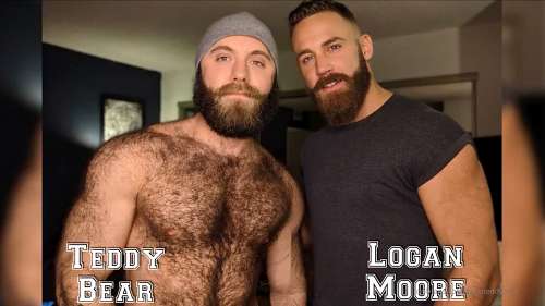 OnlyGays thumbnail for TeddyBear and Logan Moore fuck - amateur gay porn from OnlyFans, MyVidster, GayForFans and more! - 