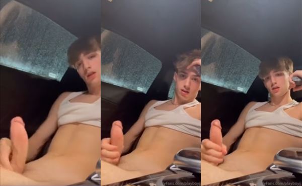 OnlyGays thumbnail for Playboyjj jerks off in the car - amateur gay porn from OnlyFans, MyVidster, GayForFans and more! - 