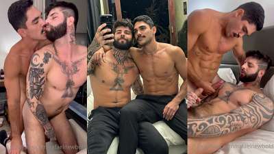 OnlyGays thumbnail for Rafael Newbold and Mauro Lemos fuck – 2 - amateur gay porn from OnlyFans, MyVidster, GayForFans and more! - 