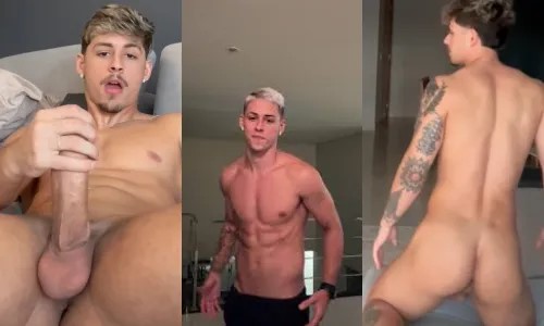 OnlyGays thumbnail for Alex Mendes jerks off and cums for you – Alexwm10 - amateur gay porn from OnlyFans, MyVidster, GayForFans and more! - 