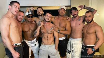 OnlyGays thumbnail for Rudy Gram and his latino pals in a hot gangbang - amateur gay porn from OnlyFans, MyVidster, GayForFans and more! - Anal, Bareback, Group, Latin, video