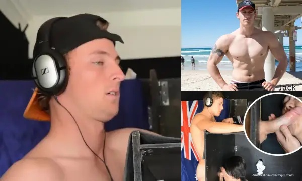 OnlyGays thumbnail for Aussie gets his cock sucked at a gloryhole - amateur gay porn from OnlyFans, MyVidster, GayForFans and more! - 