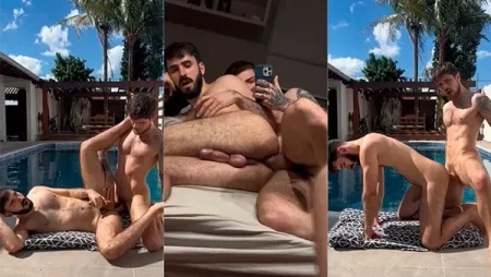 OnlyGays thumbnail for Ivan Dotcom and Felippe Masson fuck by the pool - amateur gay porn from OnlyFans, MyVidster, GayForFans and more! - Anal, Outdoor