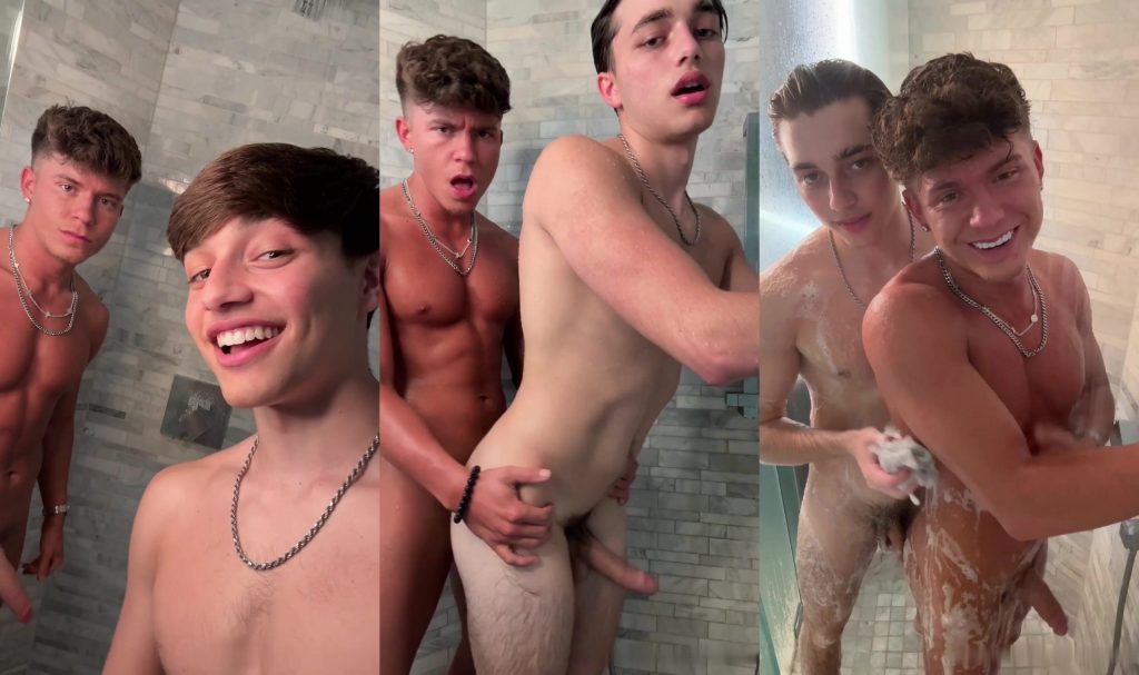 OnlyGays thumbnail for Sexy boy Braden Sherota gets fingered and fucked by hung twink Drake Von in the shower - amateur gay porn from OnlyFans, MyVidster, GayForFans and more! - Anal, Shower, Young & Twink