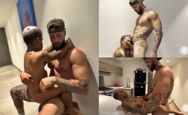 OnlyGays thumbnail for Fucking a dwarf in the kitchen after a workout - amateur gay porn from OnlyFans, MyVidster, GayForFans and more! - 