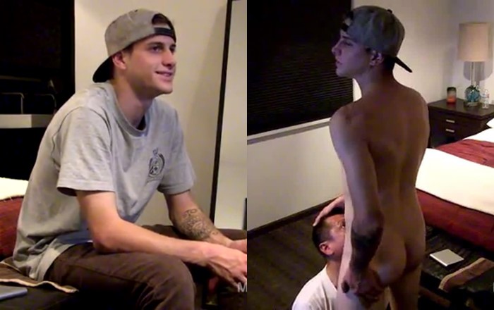 OnlyGays thumbnail for Straight boy gets his big cock sucked for pay - amateur gay porn from OnlyFans, MyVidster, GayForFans and more! - 