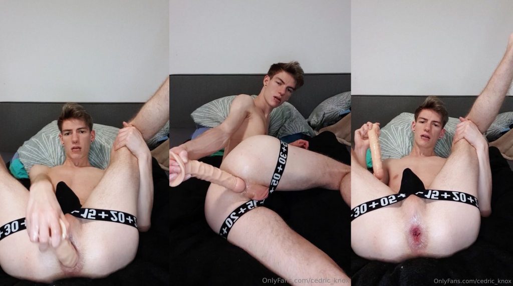 OnlyGays thumbnail for Cedric_twink fucks himself with dildo and cums - amateur gay porn from OnlyFans, MyVidster, GayForFans and more! - Jerk Off, Solo, Toys, Young & Twink