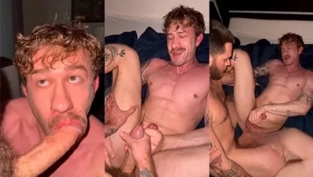 OnlyGays thumbnail for CJ Delco, Hung Caleb and Evan Jordie – hot studs raw threeway fuck - amateur gay porn from OnlyFans, MyVidster, GayForFans and more! - Anal, Bareback, Big Cock, Group
