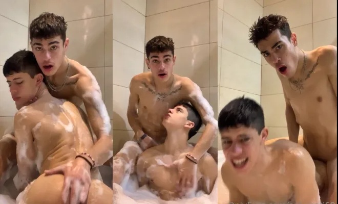 OnlyGays thumbnail for Onlymati69 gets fucked in the bath - amateur gay porn from OnlyFans, MyVidster, GayForFans and more! - Anal, Bareback, Latin, Young & Twink