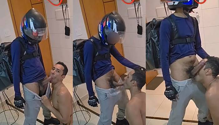 OnlyGays thumbnail for Andflix – sucking the delivery driver’s fat cock - amateur gay porn from OnlyFans, MyVidster, GayForFans and more! - Big Cock, Oral