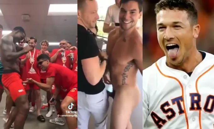 OnlyGays thumbnail for Compilation of “straight” guys fooling around - amateur gay porn from OnlyFans, MyVidster, GayForFans and more! -