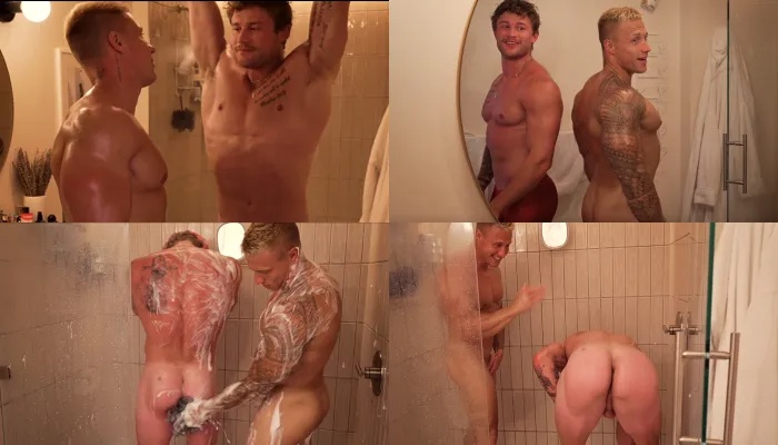 OnlyGays thumbnail for Desmides – a shower together - amateur gay porn from OnlyFans, MyVidster, GayForFans and more! - Muscle, Shower