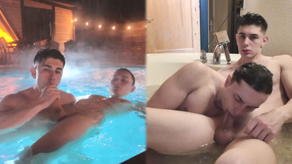OnlyGays thumbnail for Blowjobs with the boyfriend in the pool and bath – ArthurrTwunk - amateur gay porn from OnlyFans, MyVidster, GayForFans and more! - 