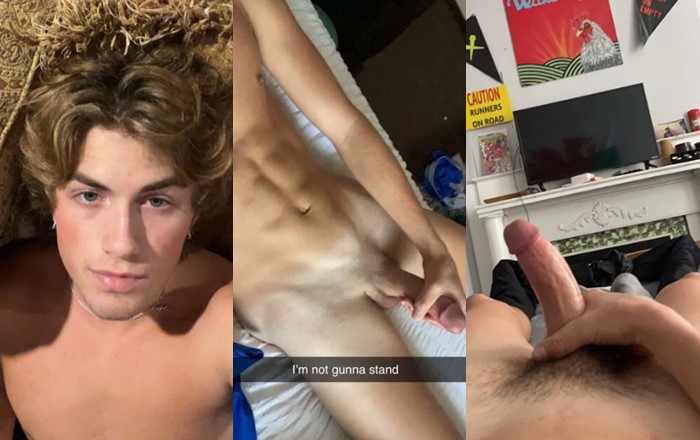 OnlyGays thumbnail for College hunk shows off his cock – a compilation - amateur gay porn from OnlyFans, MyVidster, GayForFans and more! -