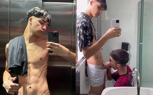 OnlyGays thumbnail for Luiz Reis – a blowjob in the bathroom - amateur gay porn from OnlyFans, MyVidster, GayForFans and more! - 