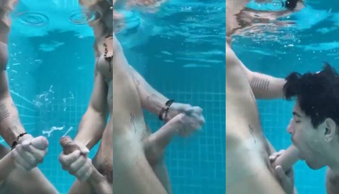 OnlyGays thumbnail for Sucking cock and cumming together in the pool – with Valjaws - amateur gay porn from OnlyFans, MyVidster, GayForFans and more! - 
