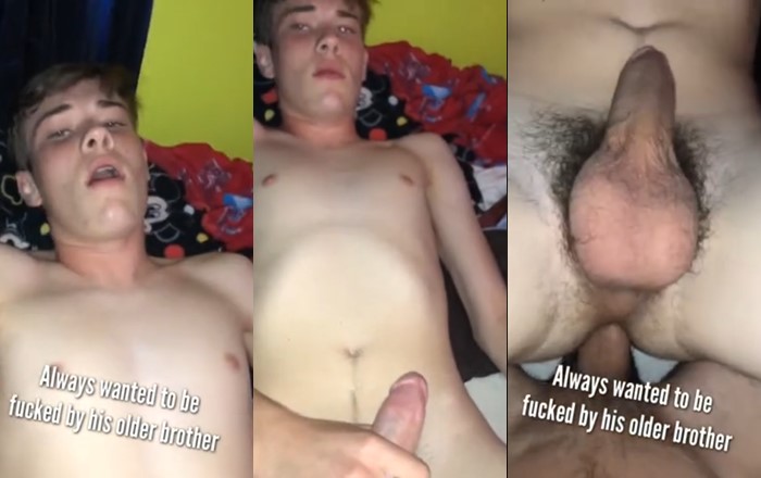 OnlyGays thumbnail for Twink gets fucked by his older brother - amateur gay porn from OnlyFans, MyVidster, GayForFans and more! - 