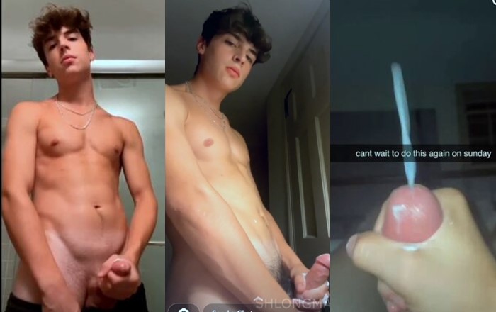 OnlyGays thumbnail for Cute fit twink jerks off in the bathroom - amateur gay porn from OnlyFans, MyVidster, GayForFans and more! - 
