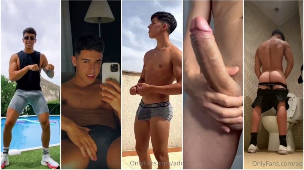 OnlyGays thumbnail for Adrianlt7 – Spanish Influencer’s jerk compilation - amateur gay porn from OnlyFans, MyVidster, GayForFans and more! - 