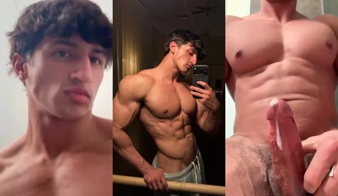 OnlyGays thumbnail for BigHuntz – ripped stud jerks off in the bathroom - amateur gay porn from OnlyFans, MyVidster, GayForFans and more! - Jerk Off, Muscle, Solo