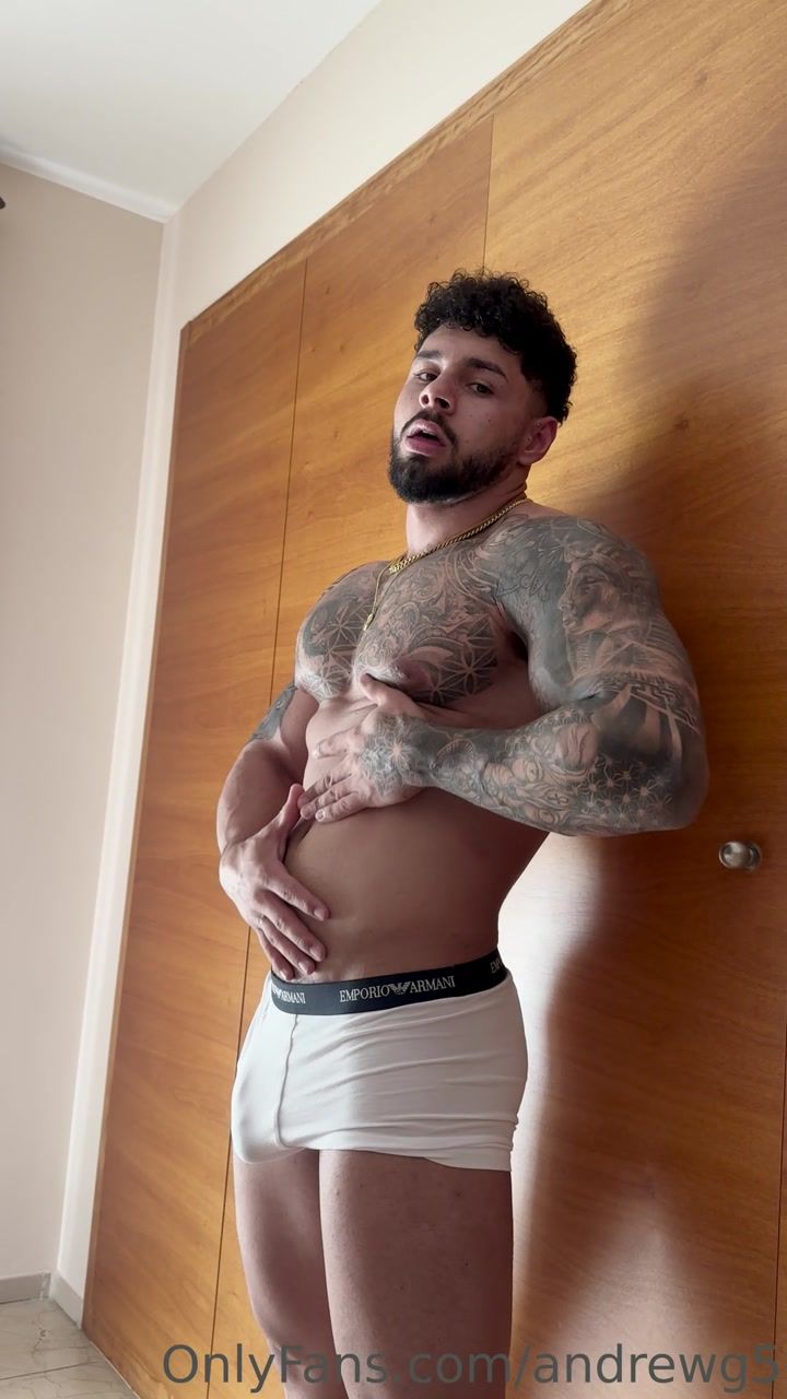 OnlyGays thumbnail for Feeling my muscular body and cock – Adrian Esmaeil (andrewg5) - amateur gay porn from OnlyFans, MyVidster, GayForFans and more! - Muscle, Shorts, Solo