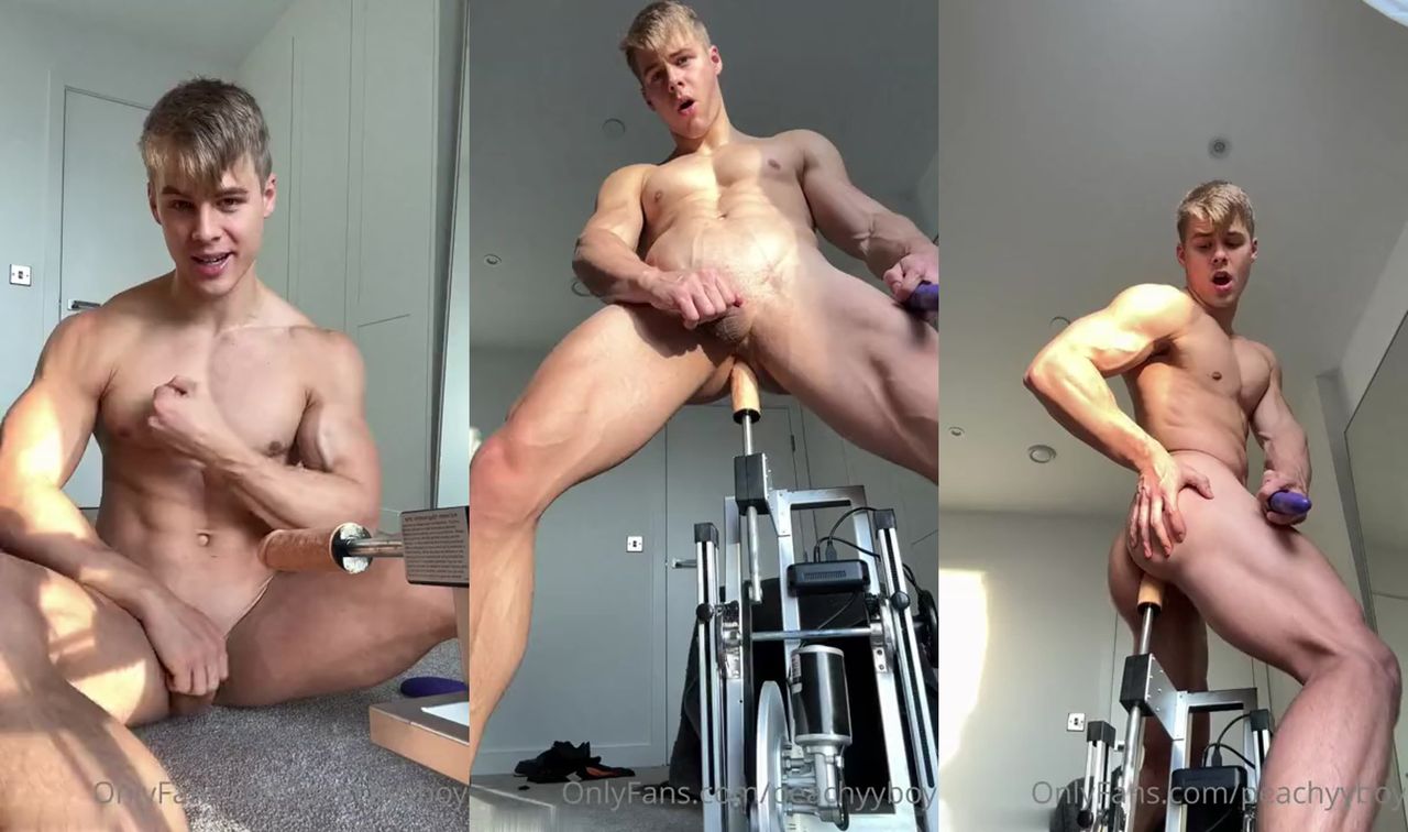 OnlyGays thumbnail for PEACHYYBOY rides a dildo machine - amateur gay porn from OnlyFans, MyVidster, GayForFans and more! - Muscle, Solo, Toys, Young & Twink
