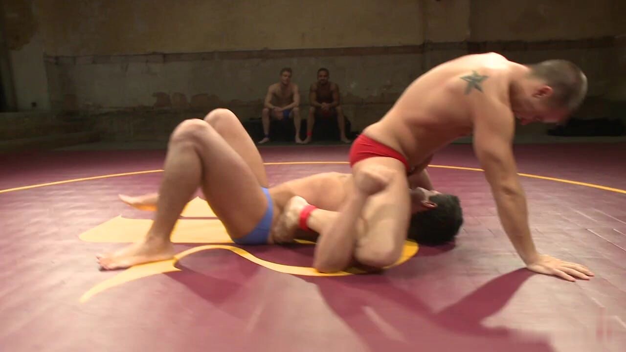 OnlyGays thumbnail for Jett “The Jackknife” Jax vs Eli “The Hammer” Hunter – wrestling turns into fucking - amateur gay porn from OnlyFans, MyVidster, GayForFans and more! -