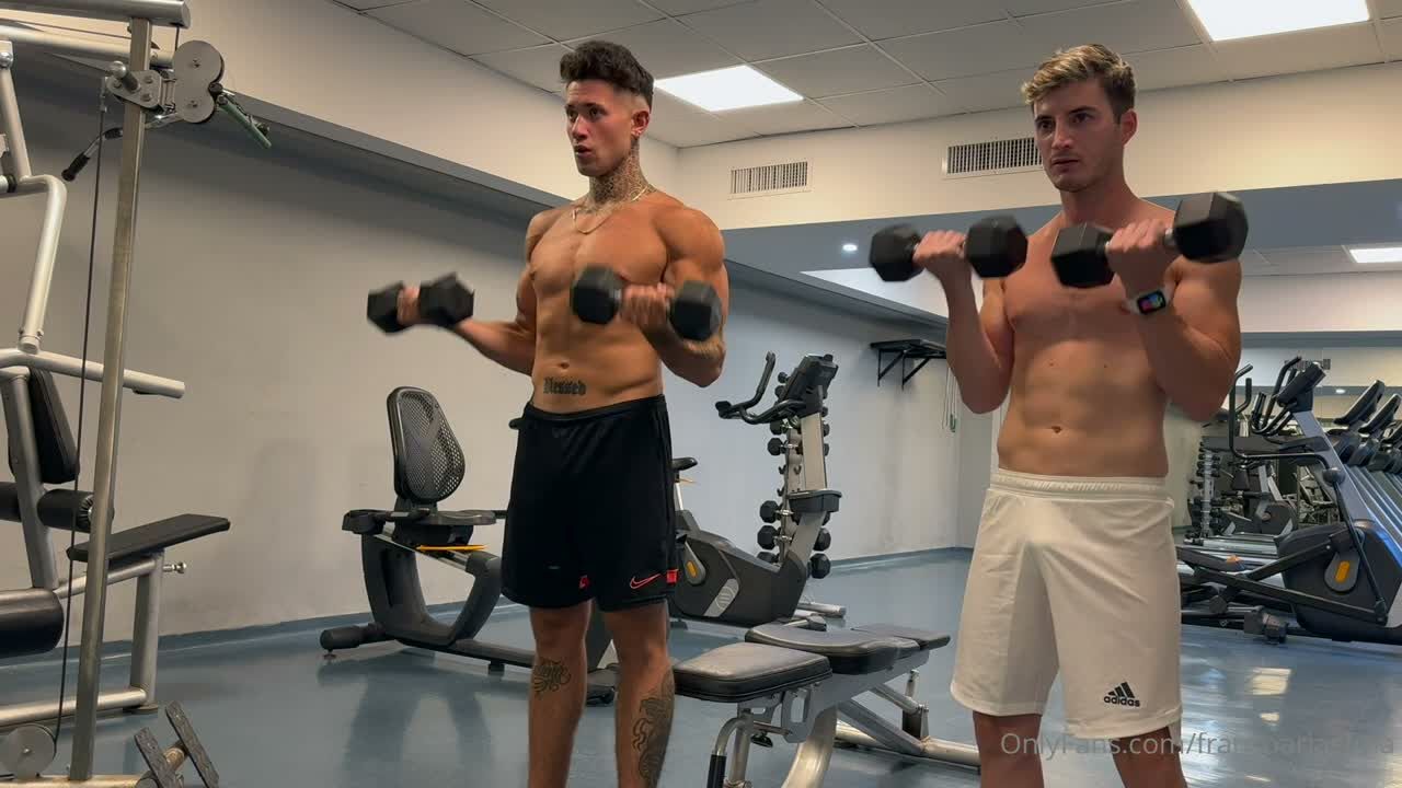 OnlyGays thumbnail for Franco Arias and Gian Luca have sex after gym training - amateur gay porn from OnlyFans, MyVidster, GayForFans and more! - 