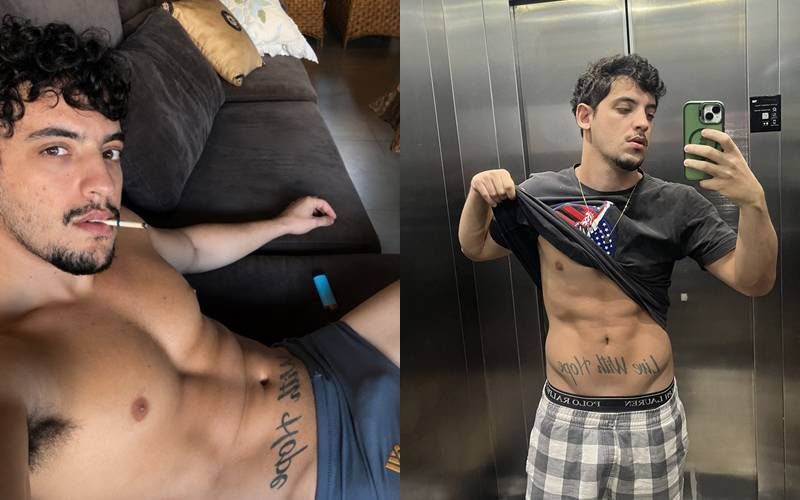 OnlyGays thumbnail for Influencer Murillo Brant jerks off - amateur gay porn from OnlyFans, MyVidster, GayForFans and more! - Jerk Off, Latin, Muscle, Shorts, Solo, TikTok