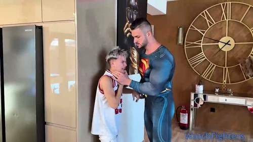OnlyGays thumbnail for Nyxthorn as Superman vs Sergio – Ultimate size kink wrestling and worship - amateur gay porn from OnlyFans, MyVidster, GayForFans and more! - Muscle, Size Kink, Worship, Young & Twink