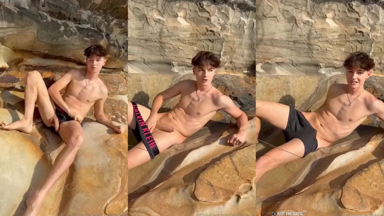 OnlyGays thumbnail for Sven jerks off on the rocks – svandylove - amateur gay porn from OnlyFans, MyVidster, GayForFans and more! - Young & Twink, Jerk Off, Solo, Shorts