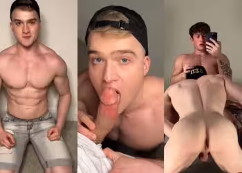 onlytwinks thumbnail for Alek worships and sucks Tory’s sweaty cock
