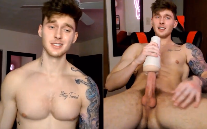 onlytwinks thumbnail for Cutie Brent fucks a toy