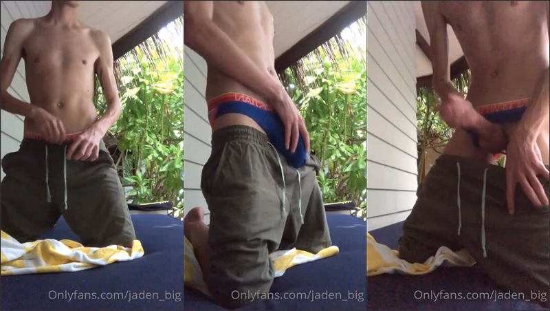 onlytwinks thumbnail for jaden_big jerks off on the porch