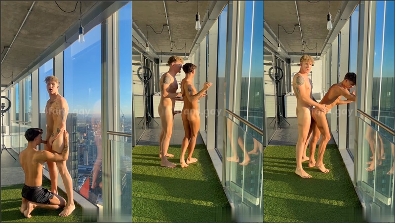 onlytwinks thumbnail for ChasexParkerr – This super hot stud fucks me hard over the balcony