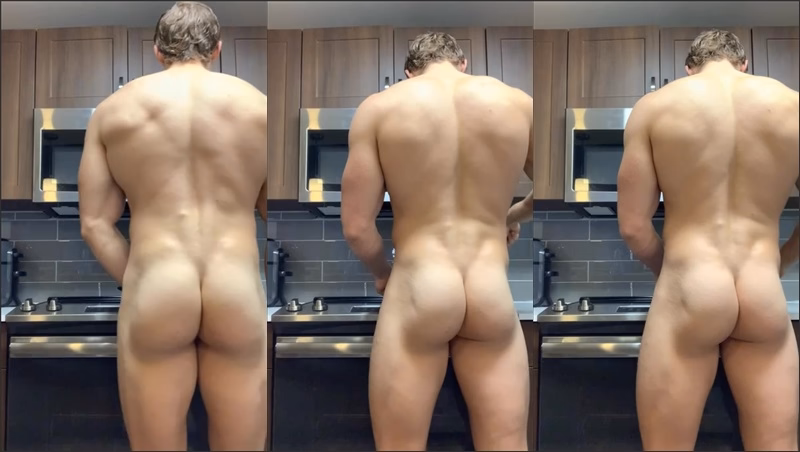 onlytwinks thumbnail for ShreddedC cooks naked