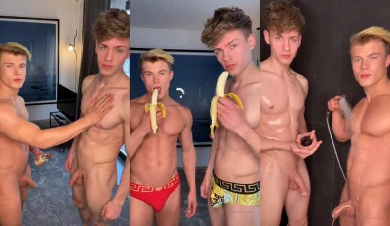 onlytwinks thumbnail for Lucas Hall with Leo Stuke in bromance
