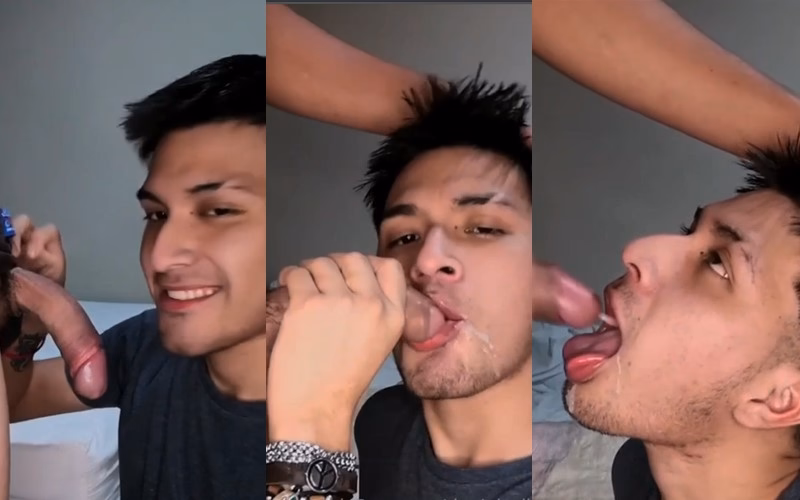 onlytwinks thumbnail for Deniel Valles takes his friend’s dick