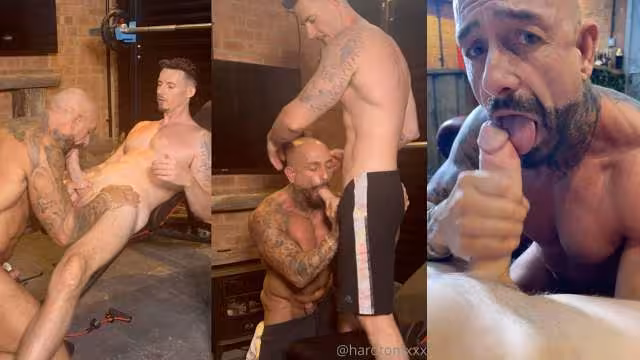 onlytwinks thumbnail for Real Men Workout – Hard Valentine and Steven Barrett blow eachother