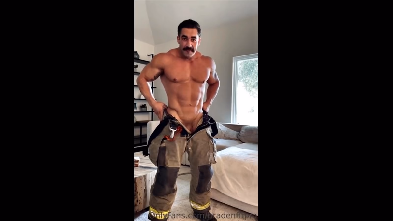 onlytwinks thumbnail for Slowly stripping out of my firefighter uniform and jerking off – Braden Wuerch (BradenFitPro)